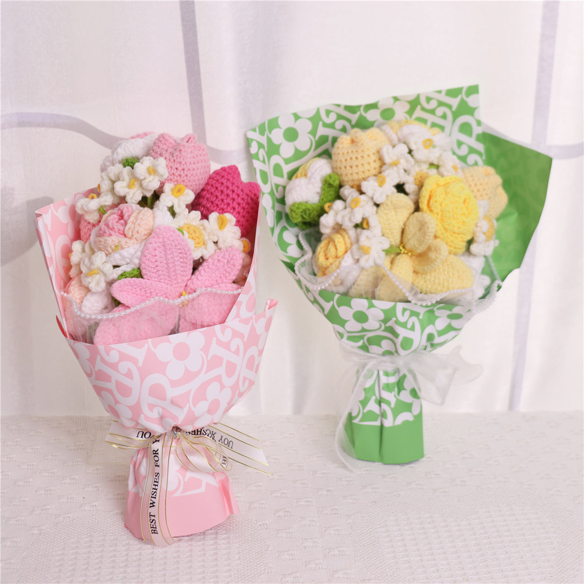 Handmade Crochet Bouquet(MXB34)