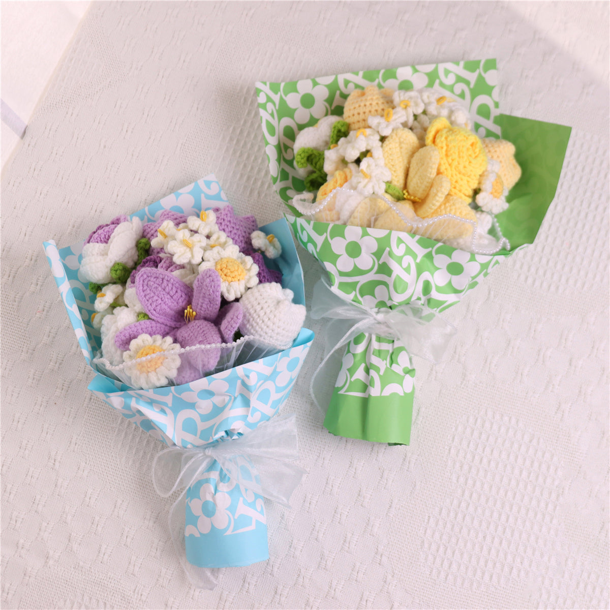 Handmade Crochet Bouquet(MXB34)