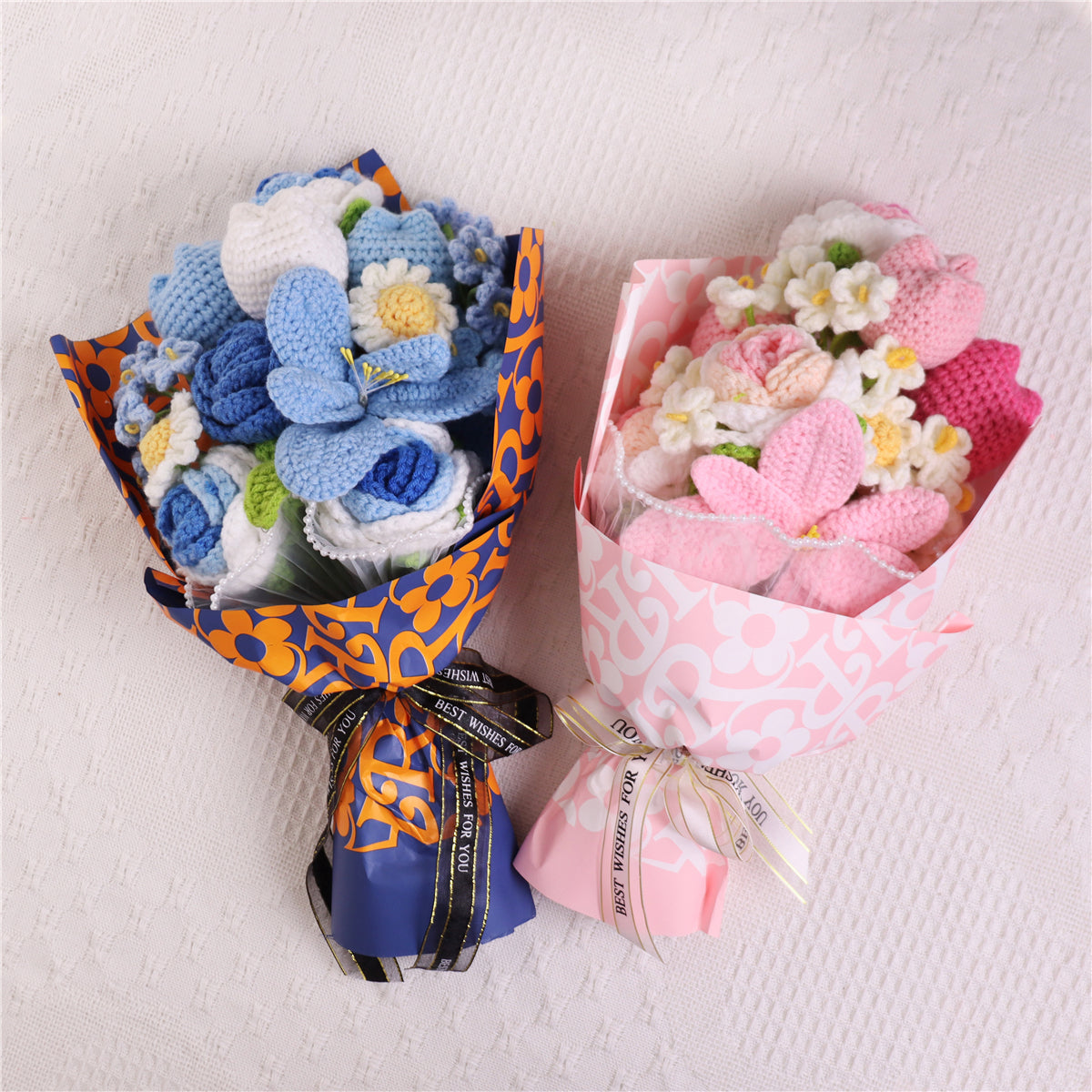 Handmade Crochet Bouquet(MXB34)