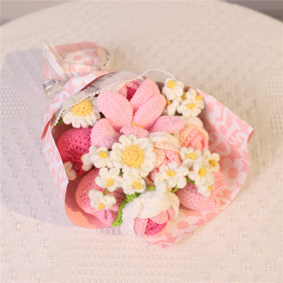 Handmade Crochet Bouquet(MXB34)