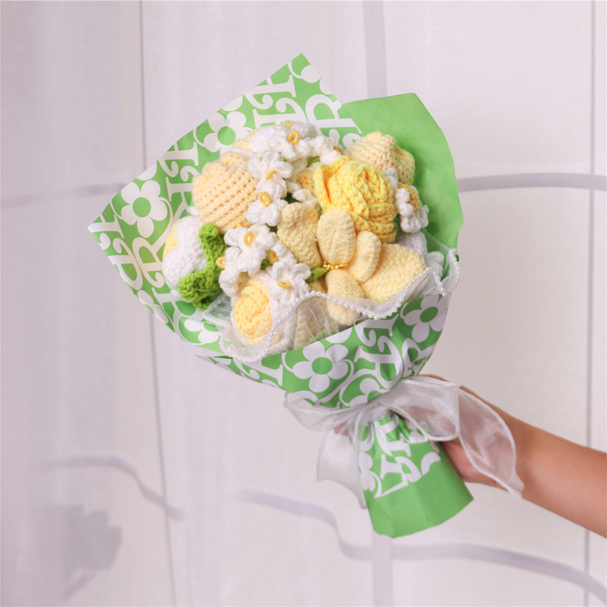 Handmade Crochet Bouquet(MXB34)
