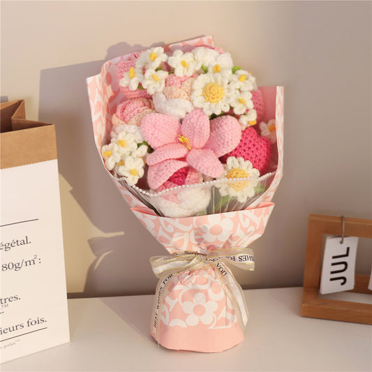 Handmade Crochet Bouquet（MXB34）