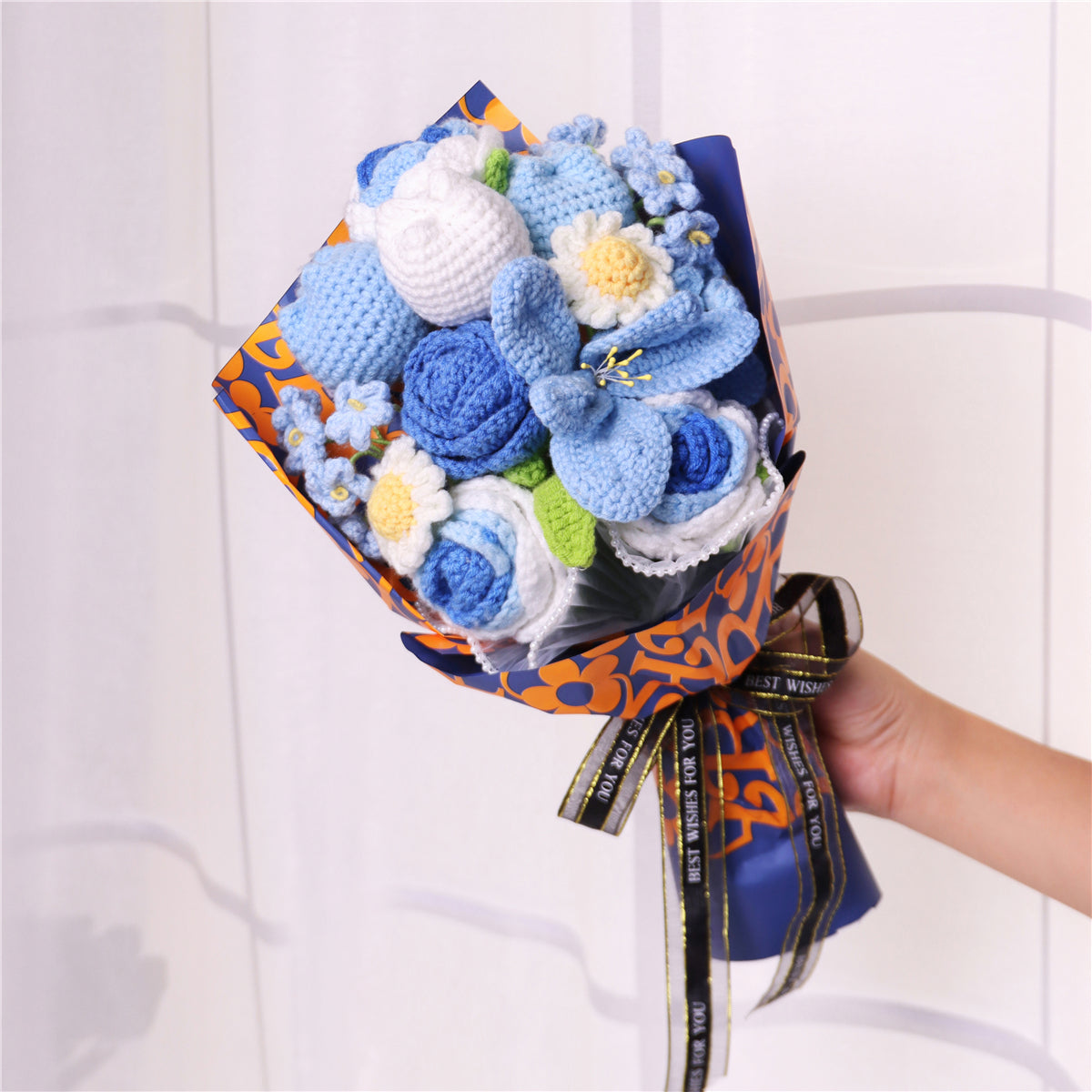 Handmade Crochet Bouquet（MXB34）